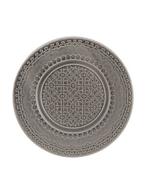 Bordallo Pinheiro Pinheiro Rua Nova Fruit Plate Anthracite 65020859, MPN: 65020859, 5600413602911