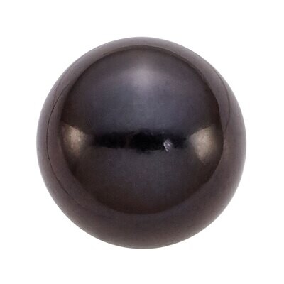 Akoya Pearl Cultured Black 8mm Half Drilled AA Quality AP-0800-PLH-BK-AA, MPN: AP-0800-PLH-BK-AA,