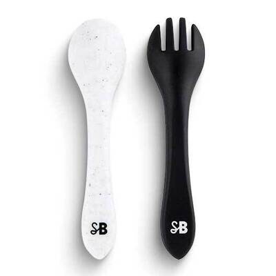 Foodie Silicone Spoon and Fork Set GM24432, MPN: GM24432,