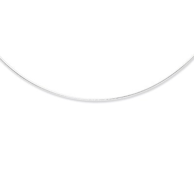 16 Inch 1.35mm 2in extender Neckwire Chain Sterling Silver QG2662-16, MPN: QG2662-16, 191101275913