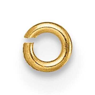 22 Gauge 3.00mm Round Jump Ring Setting 18k Yellow Gold 8Y2110, MPN: 8Y2110,
