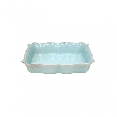 Casafina Impressions Robins Egg Blue Medium Rectangular Baker IM521-BLU, MPN: IM521-BLU, 8402890215…