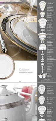 Deshoulieres Orleans Bread &amp; Butter Plate APP-RI5781, MPN: APP-RI5781, 3104360047754