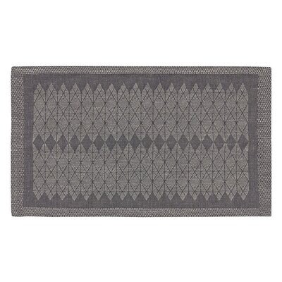 Le Jacquard Francais Placemat Club Satin Meandre 89% Cotton 11% Linen 20 x 12 Inch 28398 Set of 4, …
