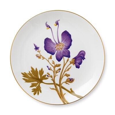 Royal Copenhagen Flora Plate Pansy 10.75 Inch 1025418, MPN: 1025418, 5705140731344