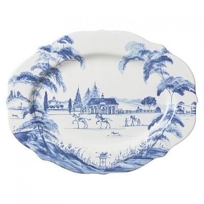 Juliska Country Estate Delft Blue 15 Inch Serving Platter Stable CE55/44, MPN: CE55/44, 810044022438