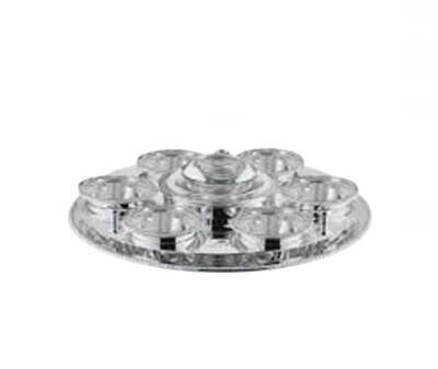 Ercuis Perles Caviar Set 16 Inch Silver Plated F51P181-06, MPN: F51P181-06, 790955111981