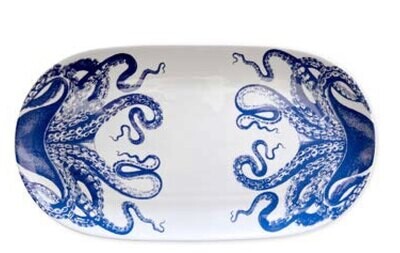 Caskata Lucy Large Coupe Oval Platter Blue LCOVL-380, MPN: LCOVL-380, 816666028797