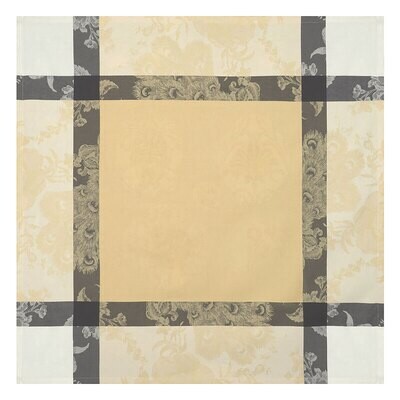 Le Jacquard Francais Tablecloth A La Francaise Yellow 100% Cotton 69 x 69 Inch 28161, MPN: 28161, 3…