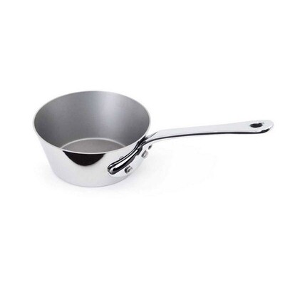Mauviel M&#39;Mini Stainless Steel Splayed Saute Pan 9cm 3.5 Inch