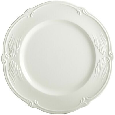 Gien Rocaille White Dinner Plate 1800AEXT14, MPN: 1800AEXT14, 840769045719