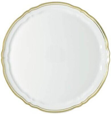 Raynaud Polka Gold Or Flat Cake Plate, MPN: 0441-01-504031, 3660006550328