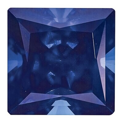 Created Sapphire Blue 6mm Princess Gemstone CS-0600-SQP-BL, MPN: CS-0600-SQP-BL, 883957998985