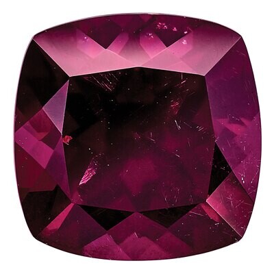 Rhodolite Garnet 8mm Cushion AA Quality Gemstone RG-0800-CUF-AA, MPN: RG-0800-CUF-AA,