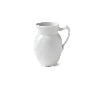 Royal Copenhagen White Fluted Creamer 13 Oz 1017392, MPN: 1017392, 5705140705574
