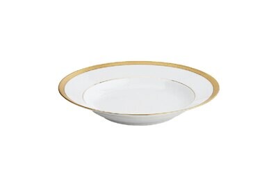 Robert Haviland Malmaison Gold Rim Soup Plate 9 Inch HP261032, MPN: HP261032,