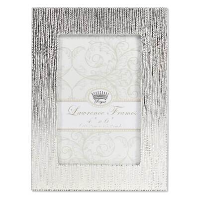 4 x 6 Inch Princess Beads Satin Silver-tone Metal Picture Frame GM22242, MPN: GM22242, 751148073981