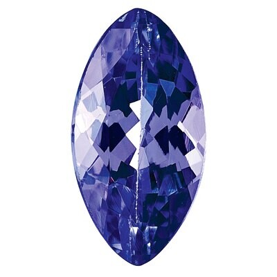 Tanzanite 7X3.5mm Marquise AA Quality Gemstone TZ-07035-MQF-AA, MPN: TZ-07035-MQF-AA,