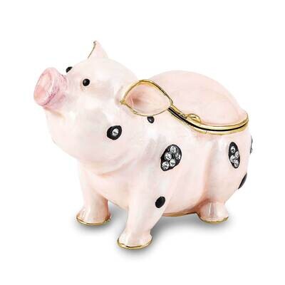 Petunia Spotted Pig Trinket Box Bejeweled BJ4073, MPN: BJ4073, 191101909566
