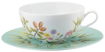 Raynaud Paradis Turquoise Breakfast Saucer, MPN: 0402-37-350022, 3660006664551