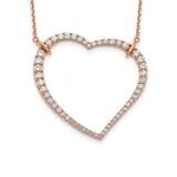 14Kr True Origin Vs/Si, D E F, Heart Pendant Necklace Lab Grown Diamond PM1006-185-RLD-18, MPN: PM1…