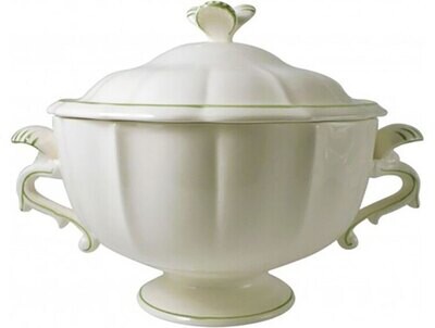 Gien Filet Vert Soup Tureen 1645CSOU22, MPN: 1645CSOU22, 840769048727
