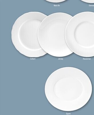 Deshoulieres Colbert White Platinum Filet Cereal Deep Plate ACC-CO3188, MPN: ACC-CO3188, 3104361364…