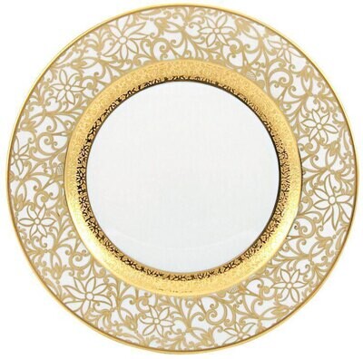 Raynaud Tolede Gold White Salad Cake Plate, MPN: 0523-17-101019, 3660006625378