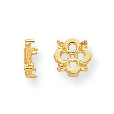 Diamond Earring Jacket Component 14k Yellow Gold YG930, MPN: YG930,