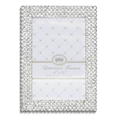 Juliet Silver-tone Crystal 4 x 6 Inch Photo Picture Frame GM25407, MPN: GM25407, 751148077101