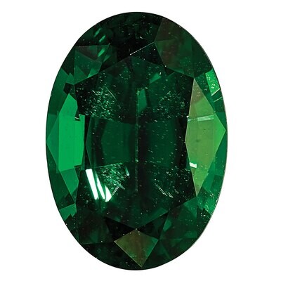 Chrome Tourmaline 7X5mm Oval Gem Quality Gemstone CT-0705-OVF-GEM, MPN: CT-0705-OVF-GEM,