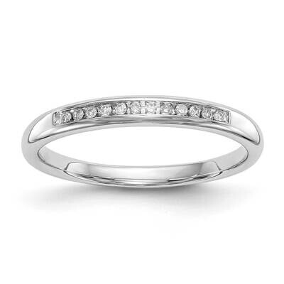 Diamond Wedding Band 14k White Gold RM2376B-007-WAA, MPN: RM2376B-007-WAA,