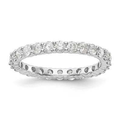 SI1/SI2 G H I Shared Prong Eternity Band 14k White Gold Lab Grown Diamond ET0001-150-75WLG, MPN: ET…