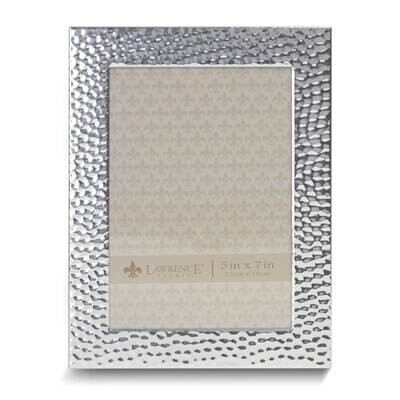 Hammered Silver-tone 5x7 Metal Photo Frame GM25560, MPN: GM25560, 751148077859