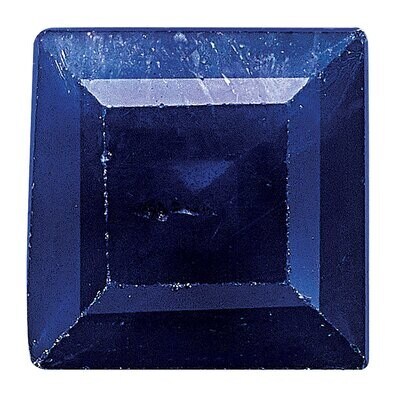 Sapphire Blue 2.25mm Square Step Cut A Quality Gemstone SA-0225-SQS-BL-A, MPN: SA-0225-SQS-BL-A,