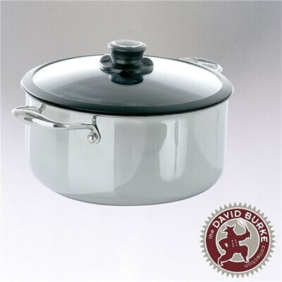 Frieling Black Cube Hybrid Stockpot with Lid 11&quot; 7.5 Qt. BC528