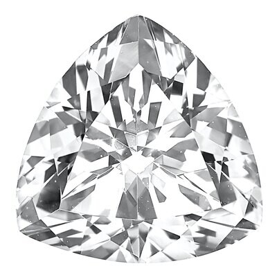 Cubic Zirconia White 3mm Trillion AAA Quality Gemstone CZ-0300-TRF-WH-AAA, MPN: CZ-0300-TRF-WH-AAA,
