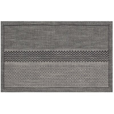 Le Jacquard Francais Napkin Slowlife Carbon 89% Cotton 11% Linen 26746 Set of 4, MPN: 26746, 366026…
