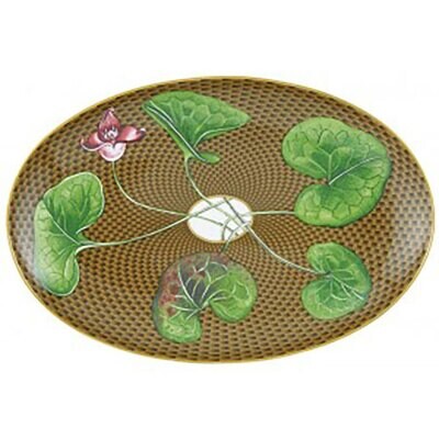 Raynaud Tresor Fleuri Pickle Side Dish Brown 0657-37-508023, MPN: 0657-37-508023, 3660006755921