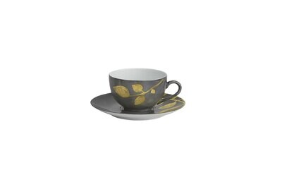 Robert Haviland Daphne Ardoise Tea Cup and Saucer HP16322-AR, MPN: HP16322-AR,