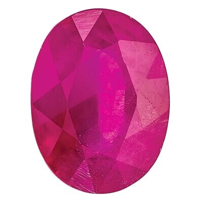 Ruby 5X3mm Oval C Quality Gemstone RU-0503-OVF-C, MPN: RU-0503-OVF-C,