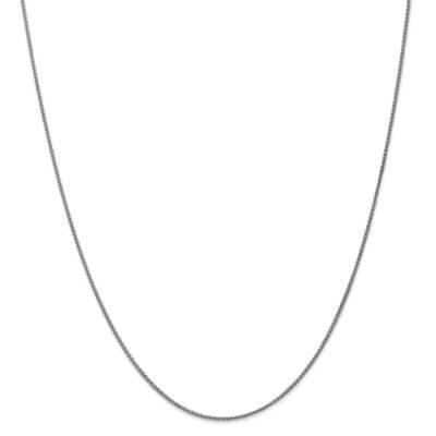 1.25mm Spiga Chain 26 Inch 14k White Gold PEN31-26, MPN: PEN31-26, 883957170862