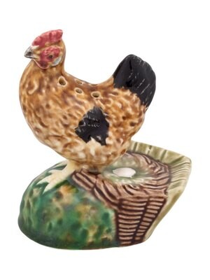 Bordallo Pinheiro Pinheiro Arte Bordallo Pinheiro Toothpick Dispenser Chicken Decorated 65004041, M…