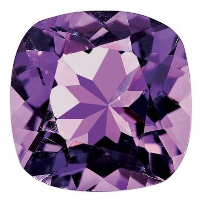 Amethyst 5mm Sq Cush AA Quality AM-0500-CUF-AA, MPN: AM-CUF-AA,