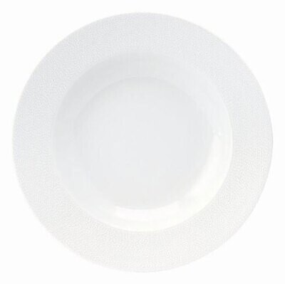 Deshoulieres Seychelles White Rim Soup Plate ACA-HA6987, MPN: ACA-HA6987, 3104360745117
