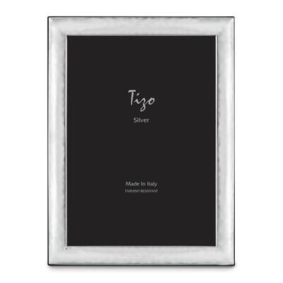 Sterling Silver Hammered Rounded 8 x 10 Inch Picture Frame GM22477, MPN: GM22477,