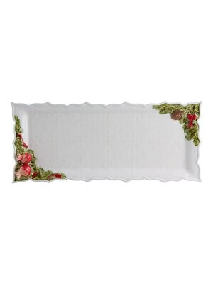 Bordallo Pinheiro Pinheiro Christmas Garland Tort tray Decorated 65020328, MPN: 65020328, 560041360…