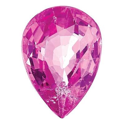 Pink Sapphire 5x3mm Pear AA Quality SA-0503-PSF-PK-AA, MPN: SA-PSF-PK-AA,