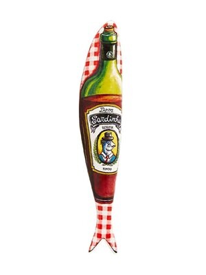 Bordallo Pinheiro Pinheiro Sardine Red Wine 65025587, MPN: 65025587, 5600413614341