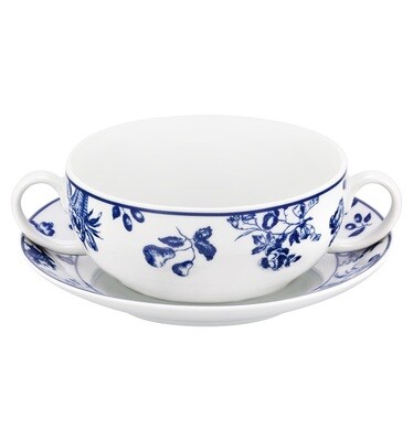 Vista Alegre Chintz Azul Consomme Cup &amp; Saucer, MPN: 21107676, 5601266030555